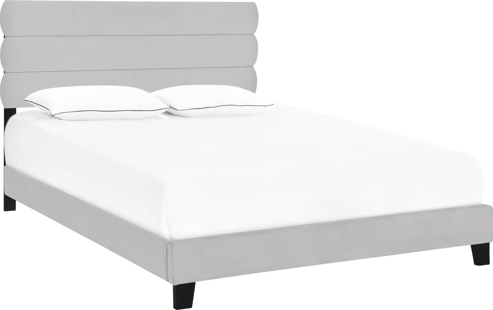 Arkwith Gray Queen Bed - Thumbnail - Image 1