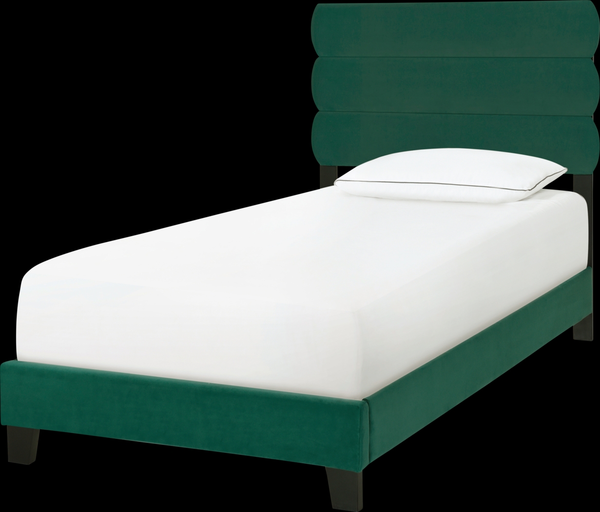 Arkwith Green Twin Bed - Thumbnail - Image 3