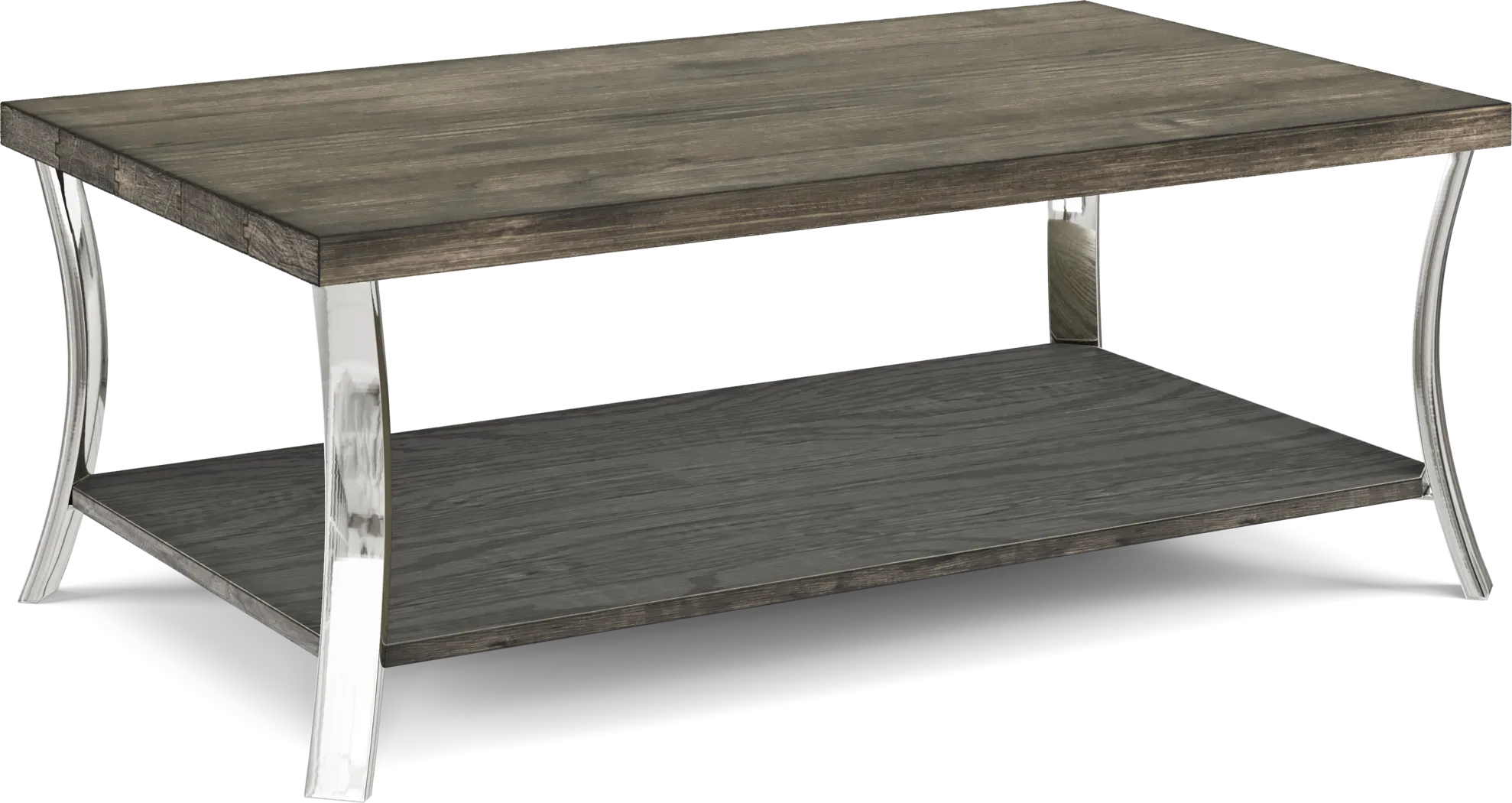 Arland Brown Rectangular Cocktail Table - Thumbnail - Image 1