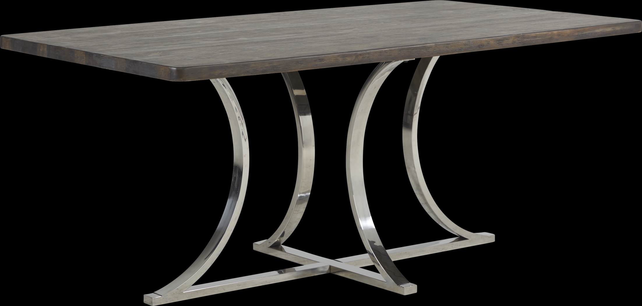 Arland Dark Brown Rectangle Dining Table - Thumbnail - Image 1