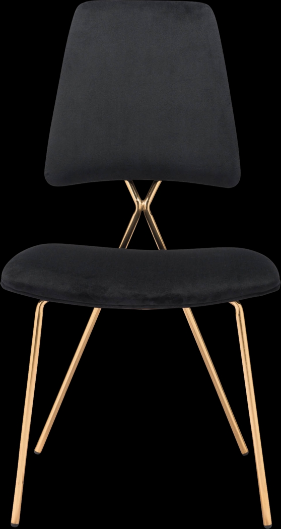 Arledge Black Side Chair, Set of 2 - Thumbnail - Image 3