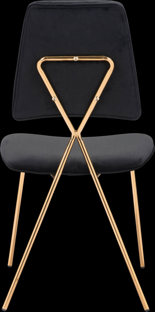 Arledge Black Side Chair, Set of 2 - Thumbnail - Image 4