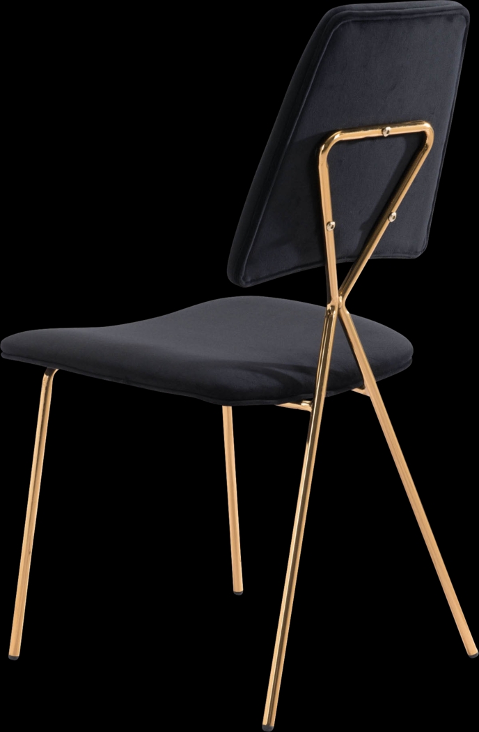 Arledge Black Side Chair, Set of 2 - Thumbnail - Image 5