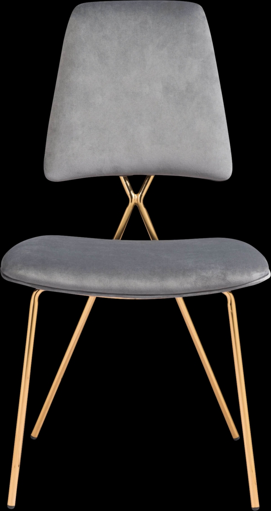 Arledge Gray Side Chair, Set of 2 - Thumbnail - Image 3