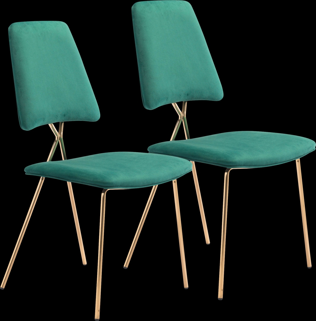 Arledge Green Side Chair, Set of 2 - Thumbnail - Image 1