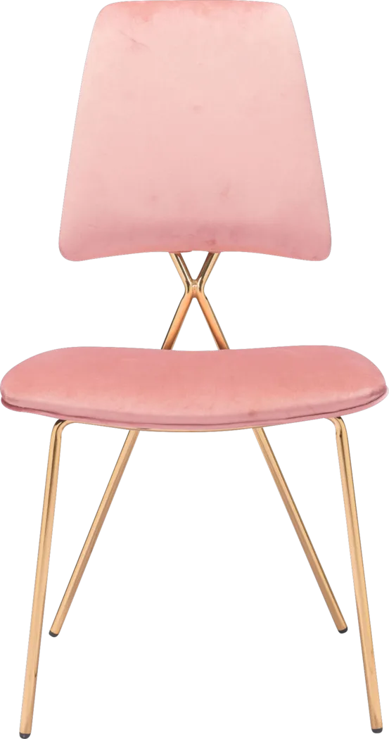 Arledge Pink Side Chair, Set of 2 - Thumbnail - Image 3