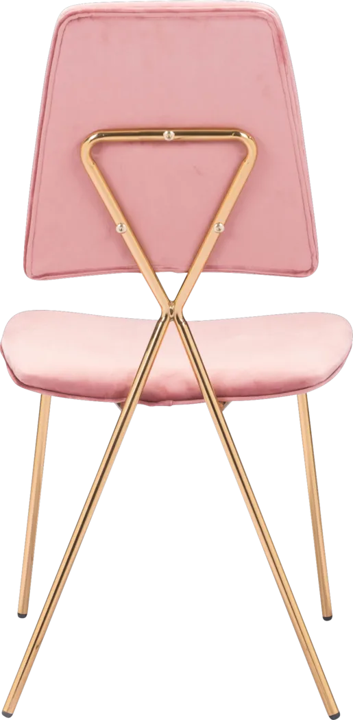 Arledge Pink Side Chair, Set of 2 - Thumbnail - Image 4