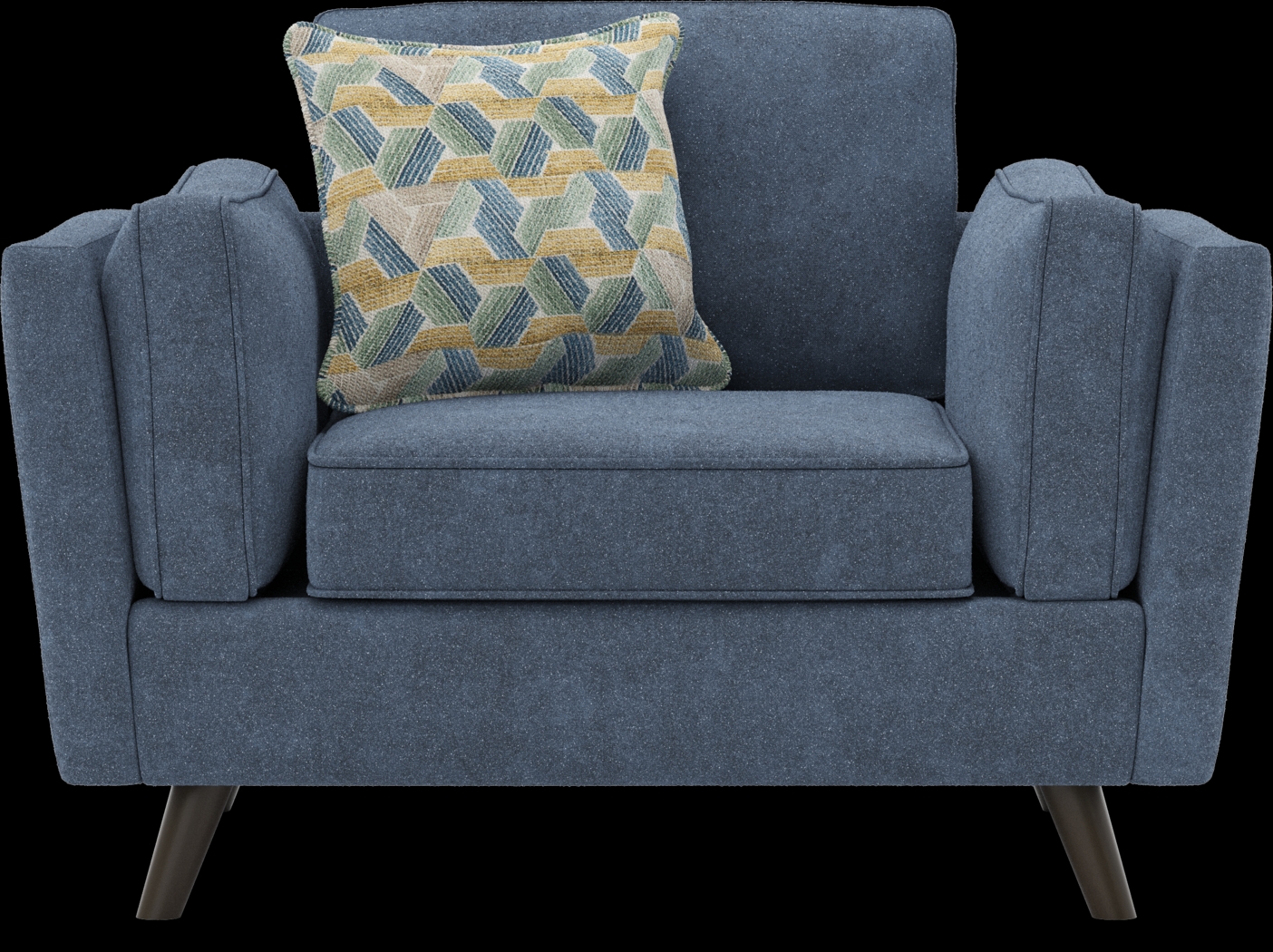 Arlington Denim Chair - Thumbnail - Image 2