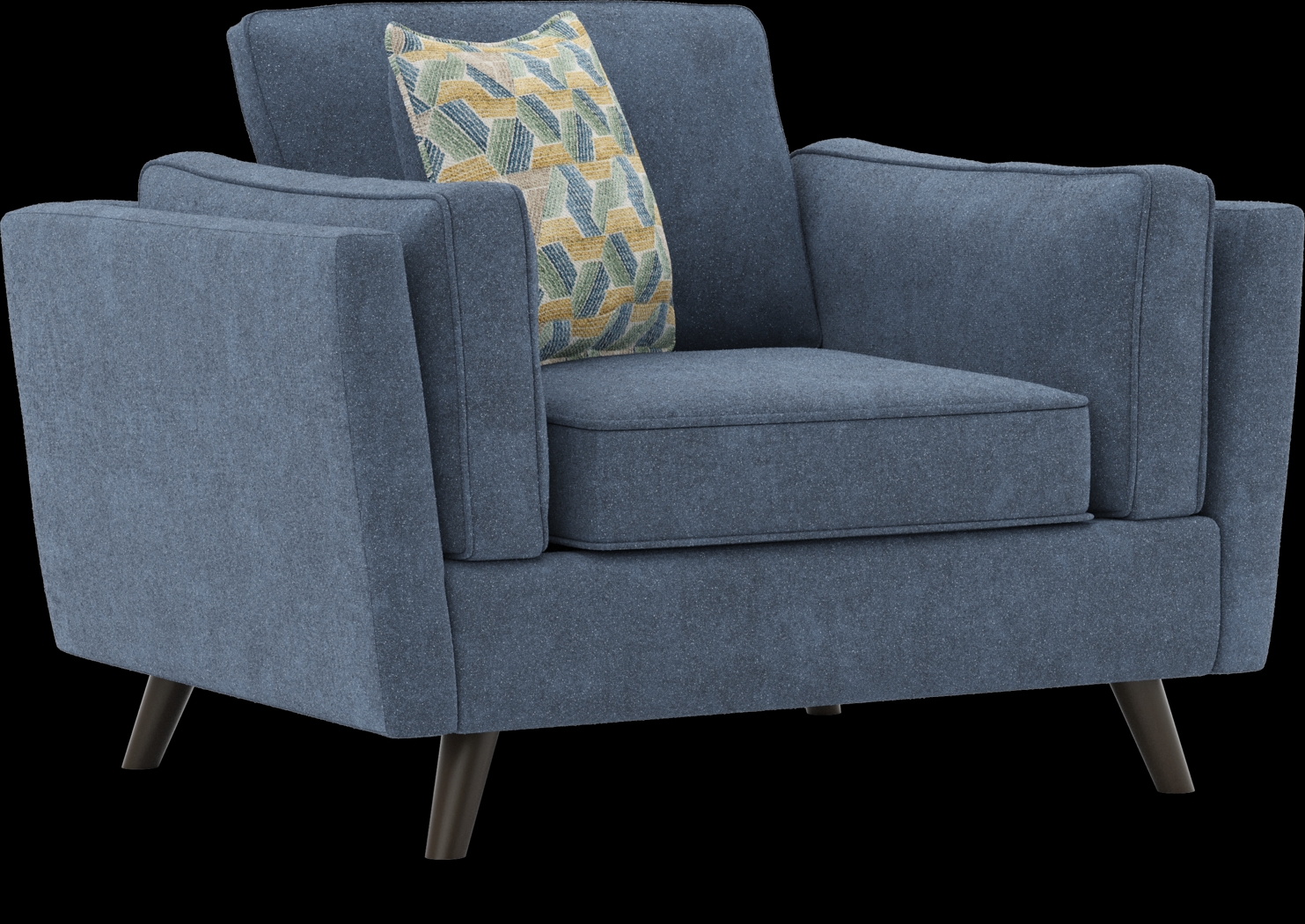 Arlington Denim Chair - Thumbnail - Image 1