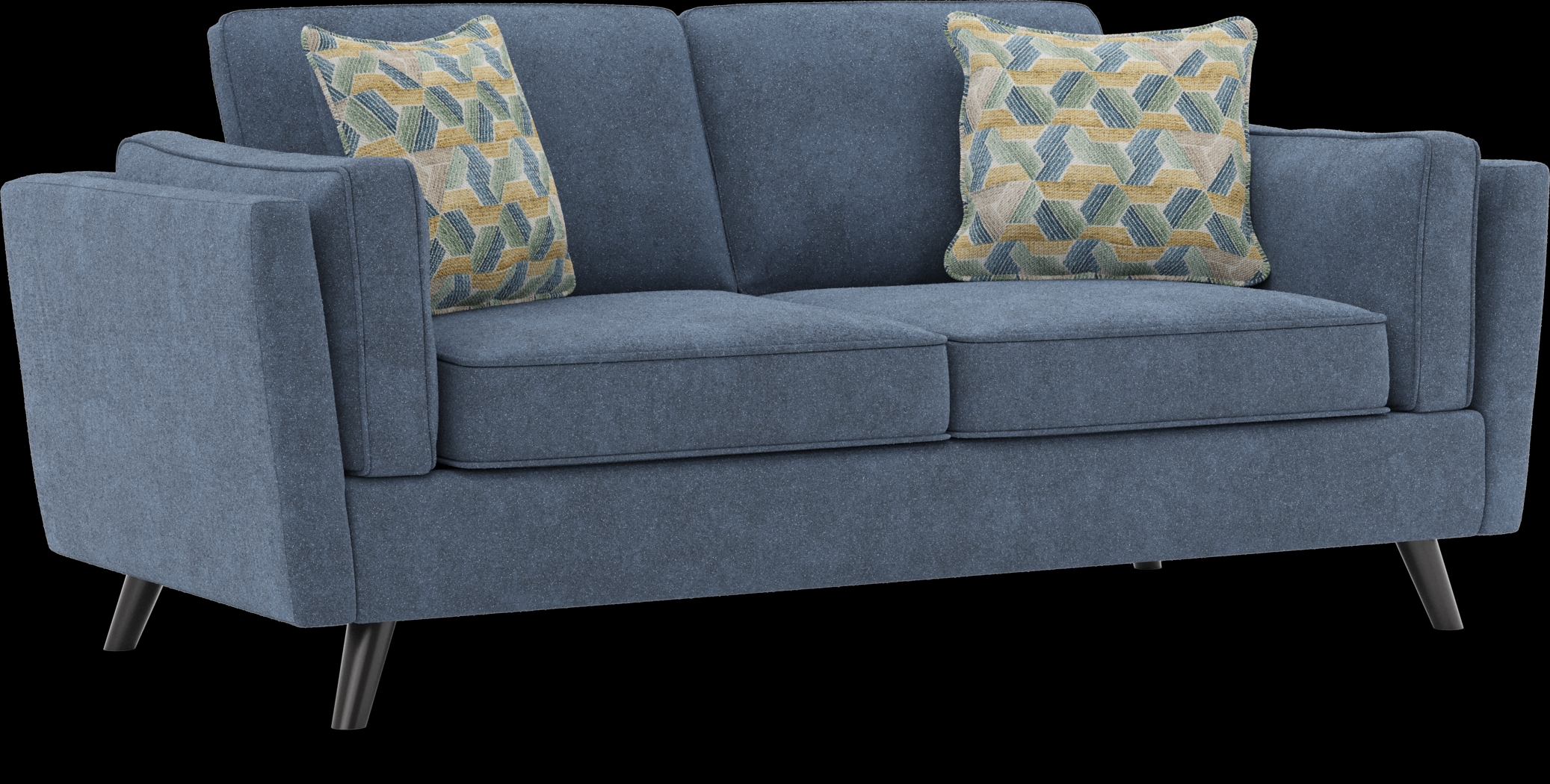 Arlington Denim Loveseat - Thumbnail - Image 3