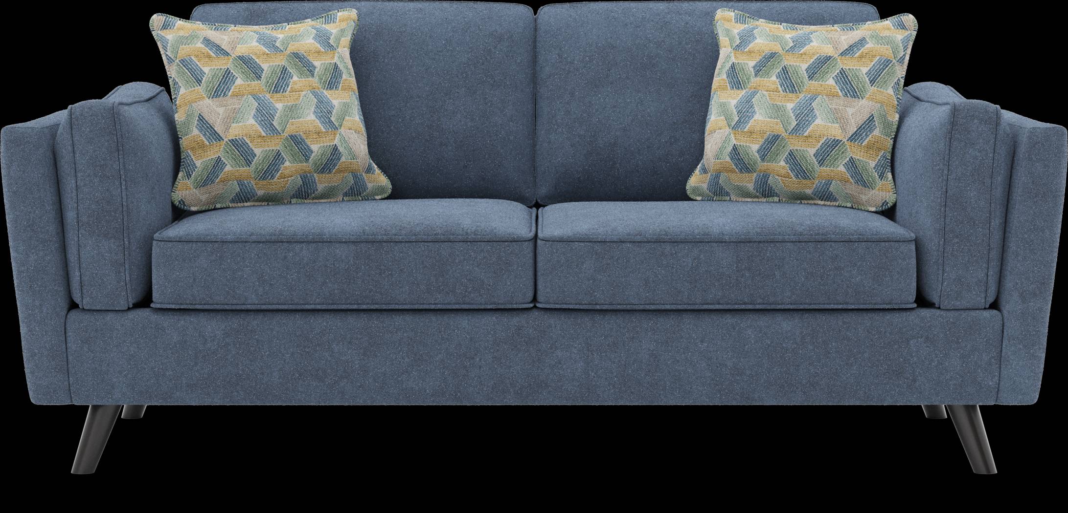 Arlington Denim Loveseat - Thumbnail - Image 1