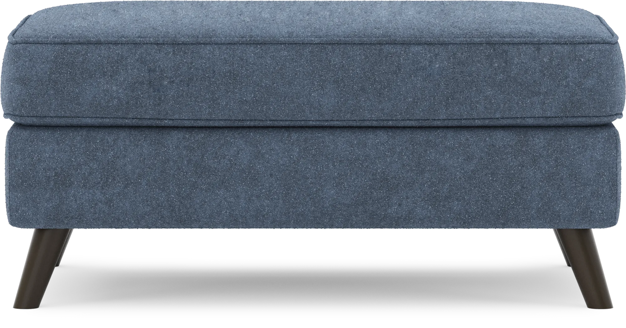 Arlington Denim Ottoman - Thumbnail - Image 2