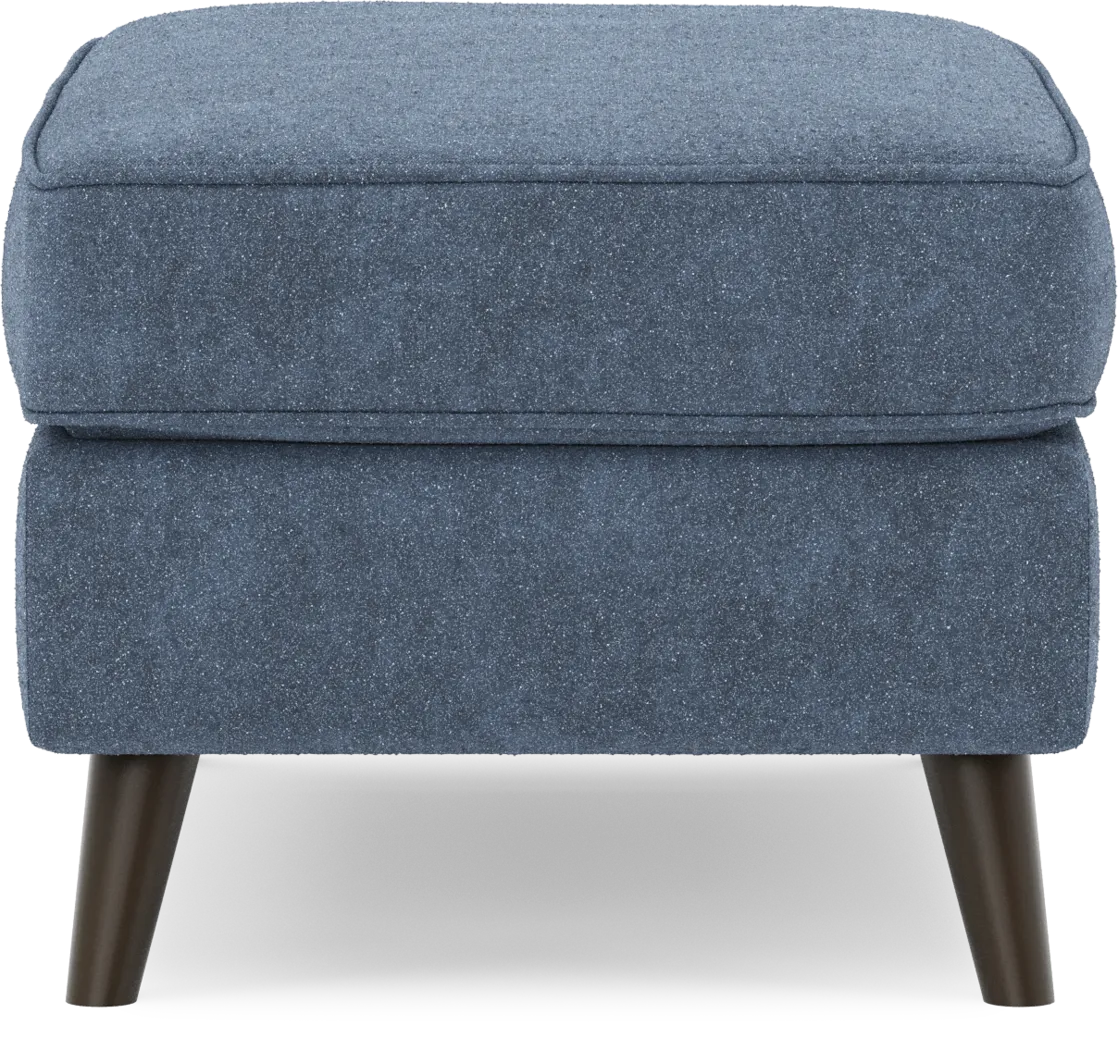 Arlington Denim Ottoman - Thumbnail - Image 3