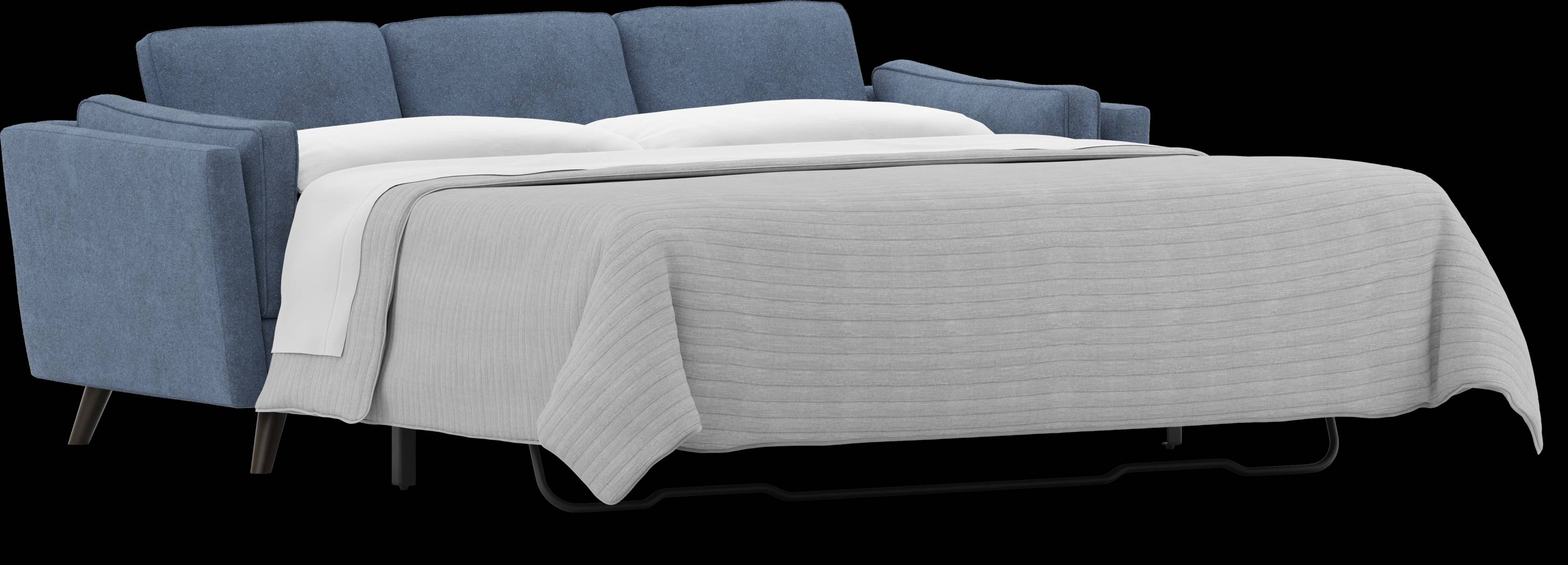 Arlington Denim 8 Pc Living Room with Sleeper Sofa - Thumbnail - Image 4