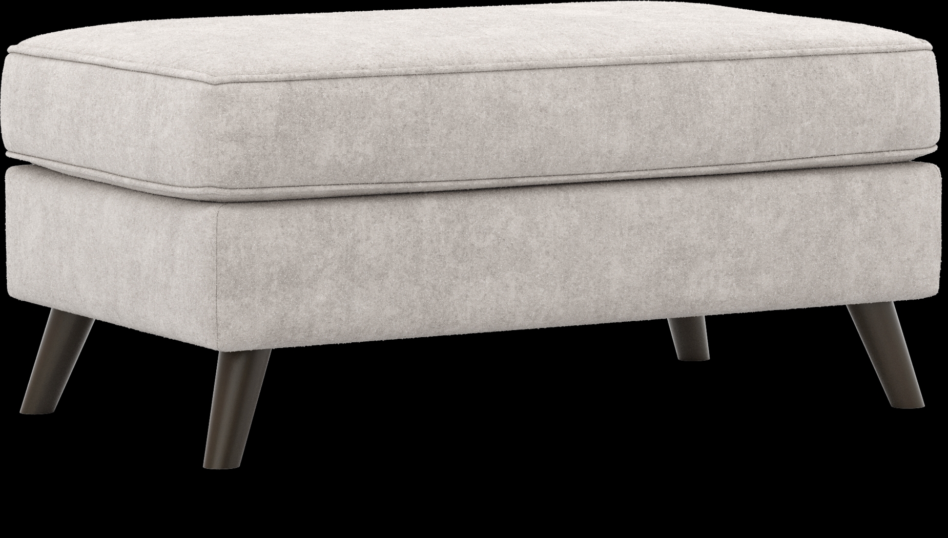 Arlington Platinum Ottoman - Thumbnail - Image 1