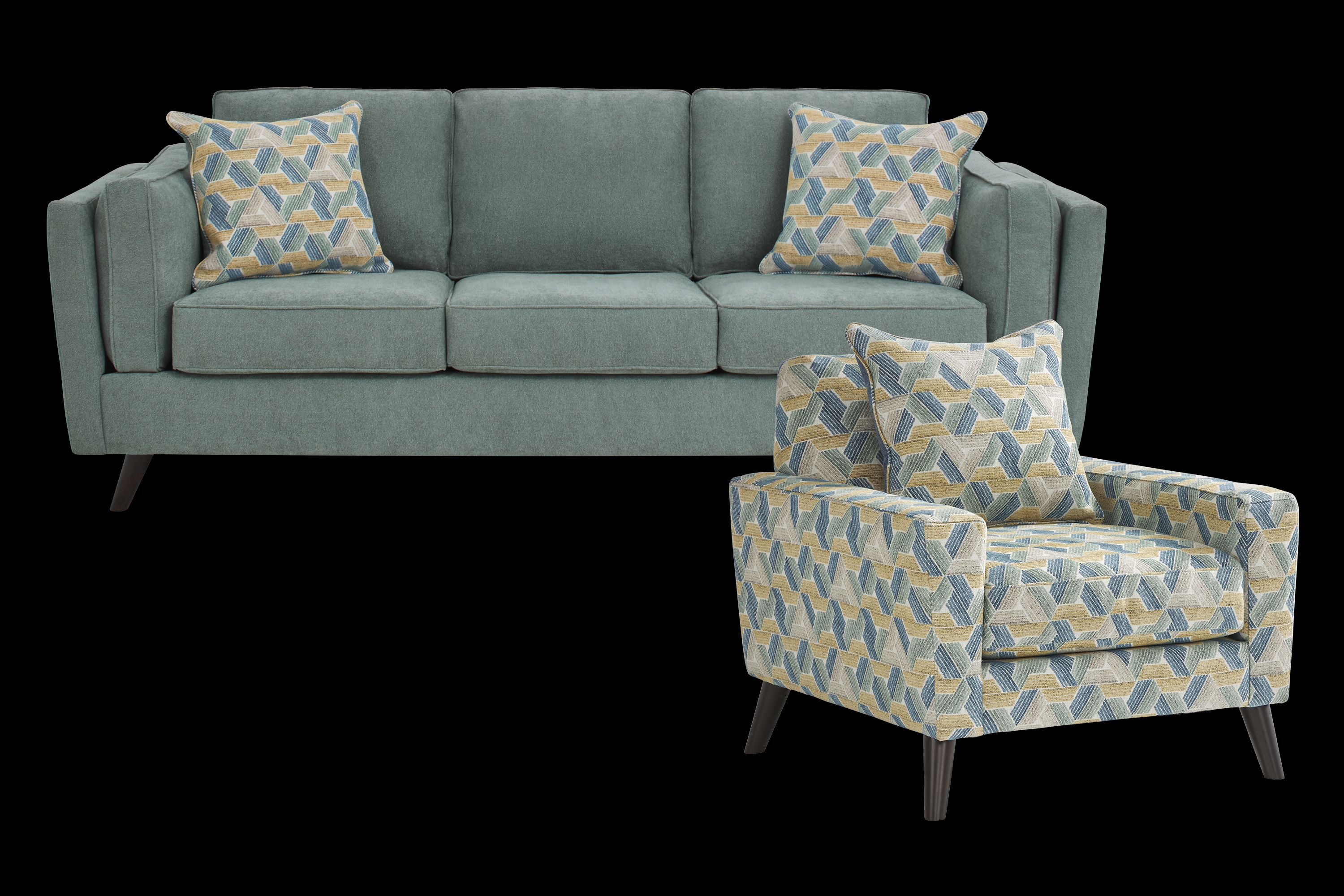 Arlington Seafoam 2 Pc Living Room - Thumbnail - Image 1