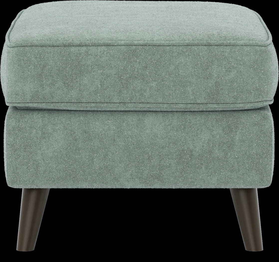 Arlington Seafoam Ottoman - Thumbnail - Image 3