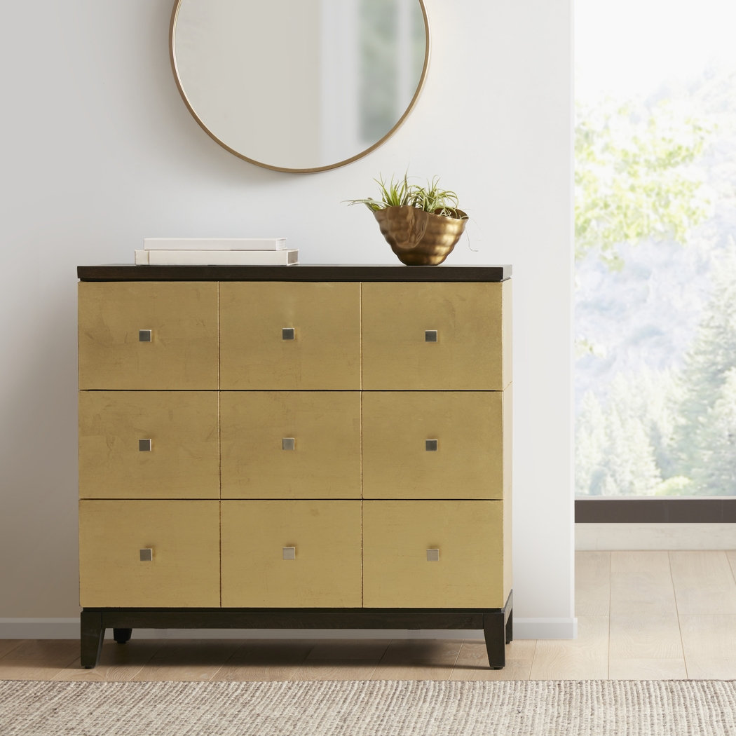 Arlingwood Gold Accent Cabinet - Thumbnail - Image 8