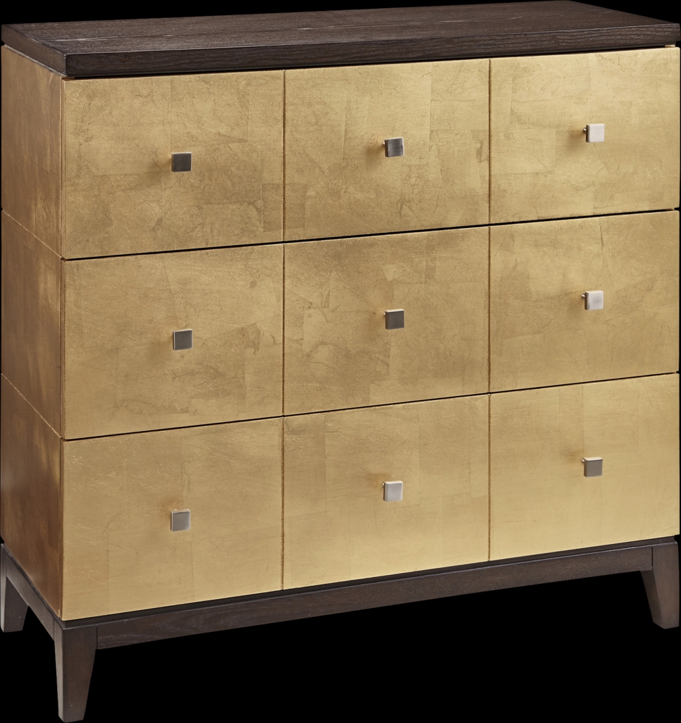 Arlingwood Gold Accent Cabinet - Thumbnail - Image 1