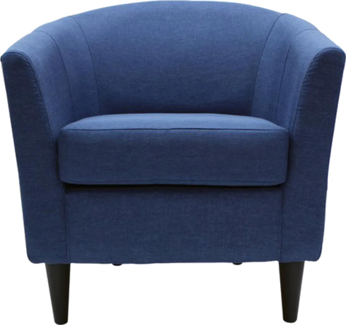 Arlise Blue Accent Chair - Thumbnail - Image 3