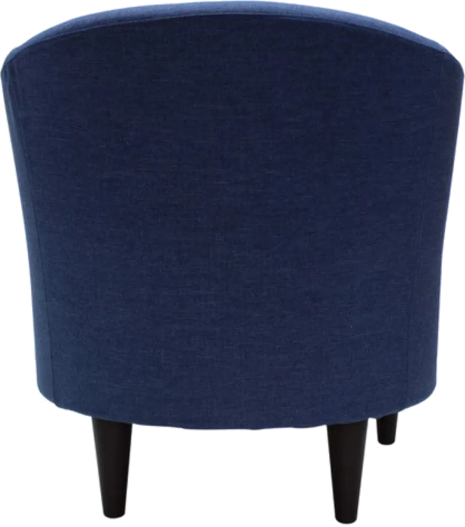 Arlise Blue Accent Chair - Thumbnail - Image 4