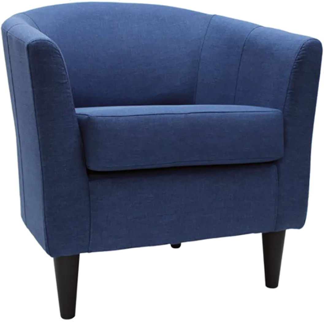 Arlise Blue Accent Chair - Thumbnail - Image 1