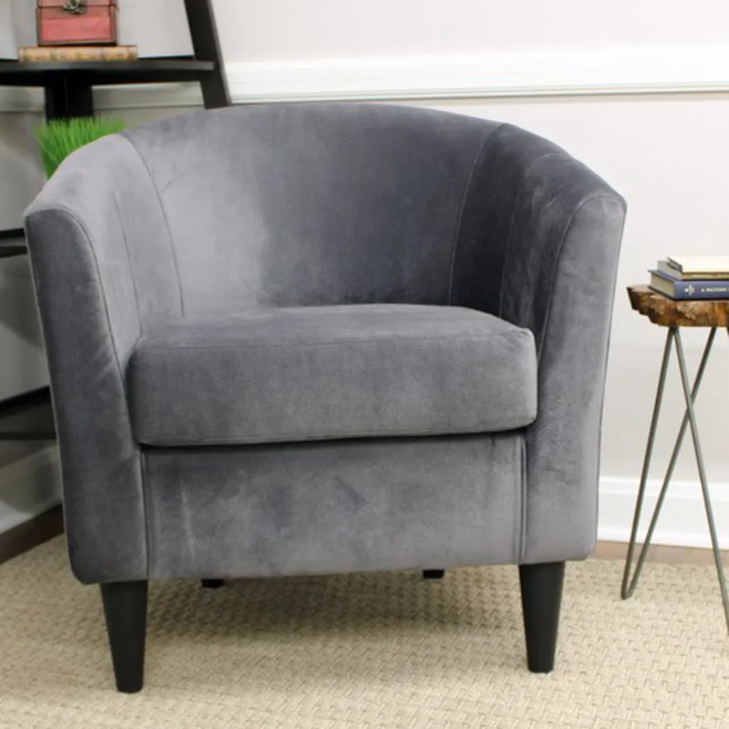 Arlise Gray Accent Chair - Thumbnail - Image 2