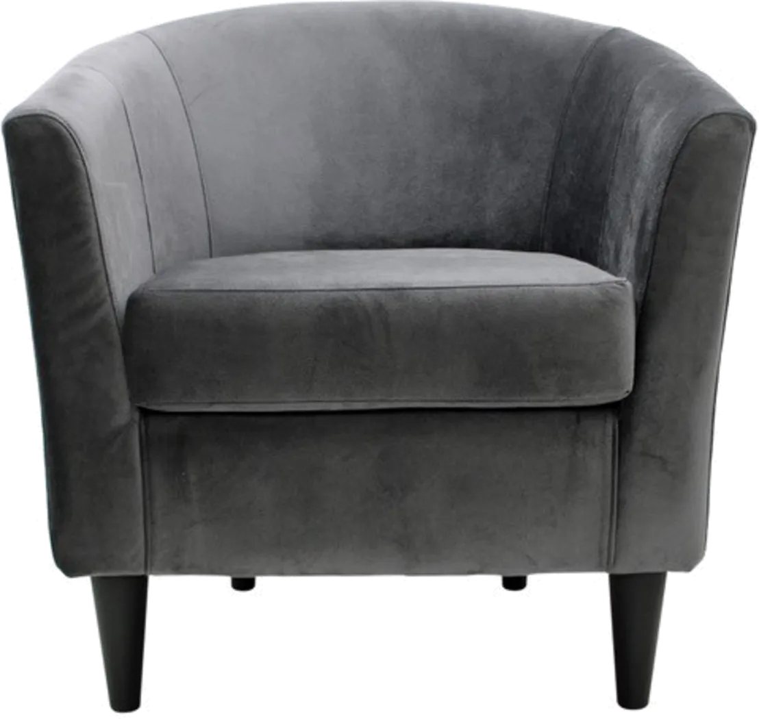 Arlise Gray Accent Chair - Thumbnail - Image 3