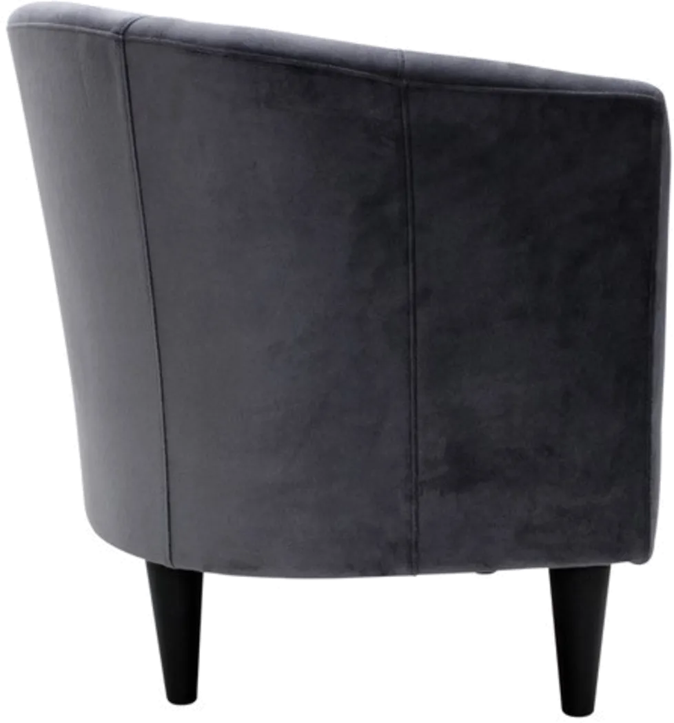 Arlise Gray Accent Chair - Thumbnail - Image 4