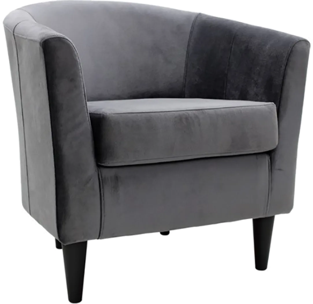 Arlise Gray Accent Chair - Thumbnail - Image 1