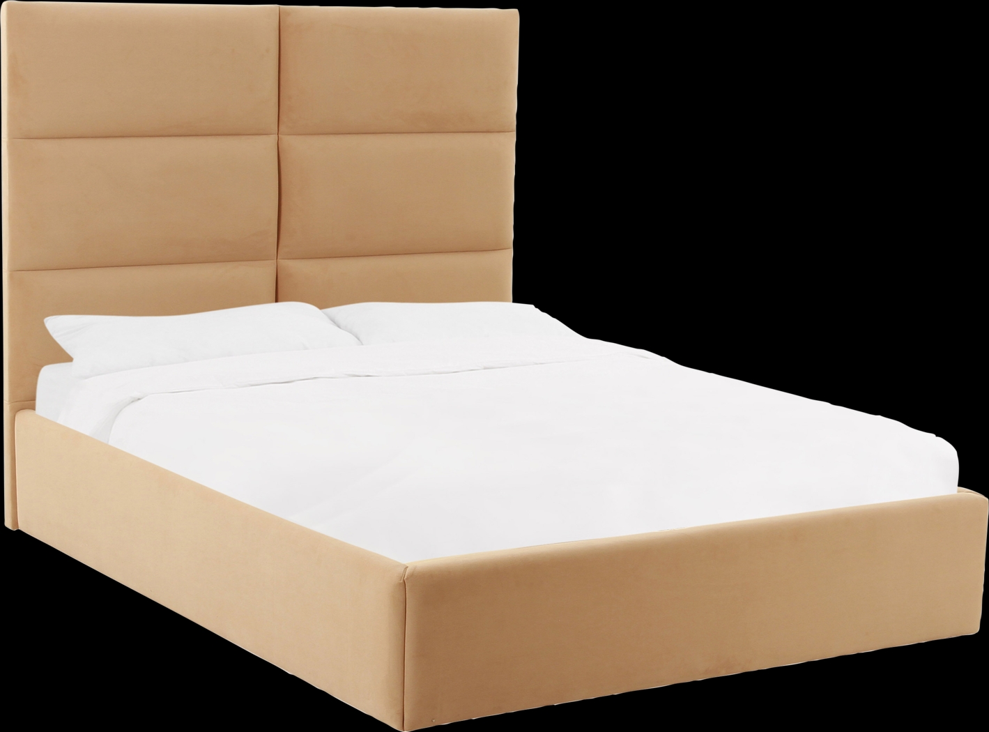 Arliss Yellow Queen Bed - Thumbnail - Image 1