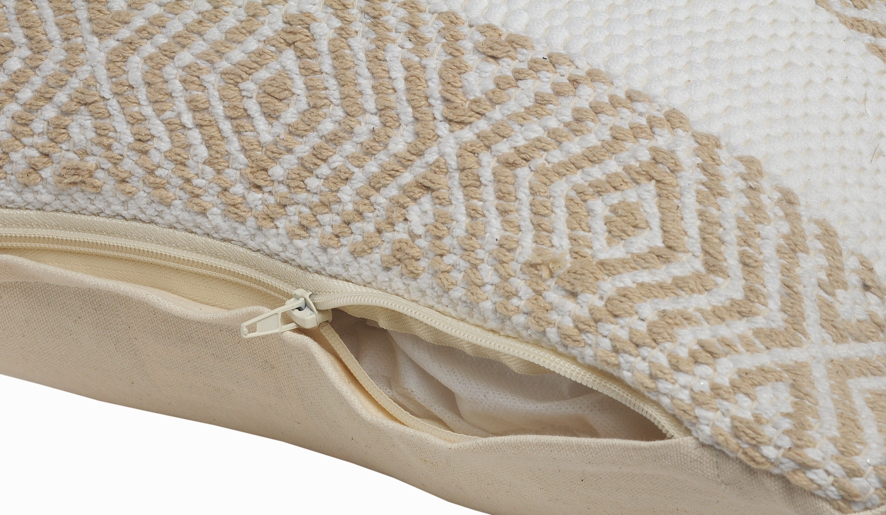 Arlona Beige Throw Pillow - Thumbnail - Image 8