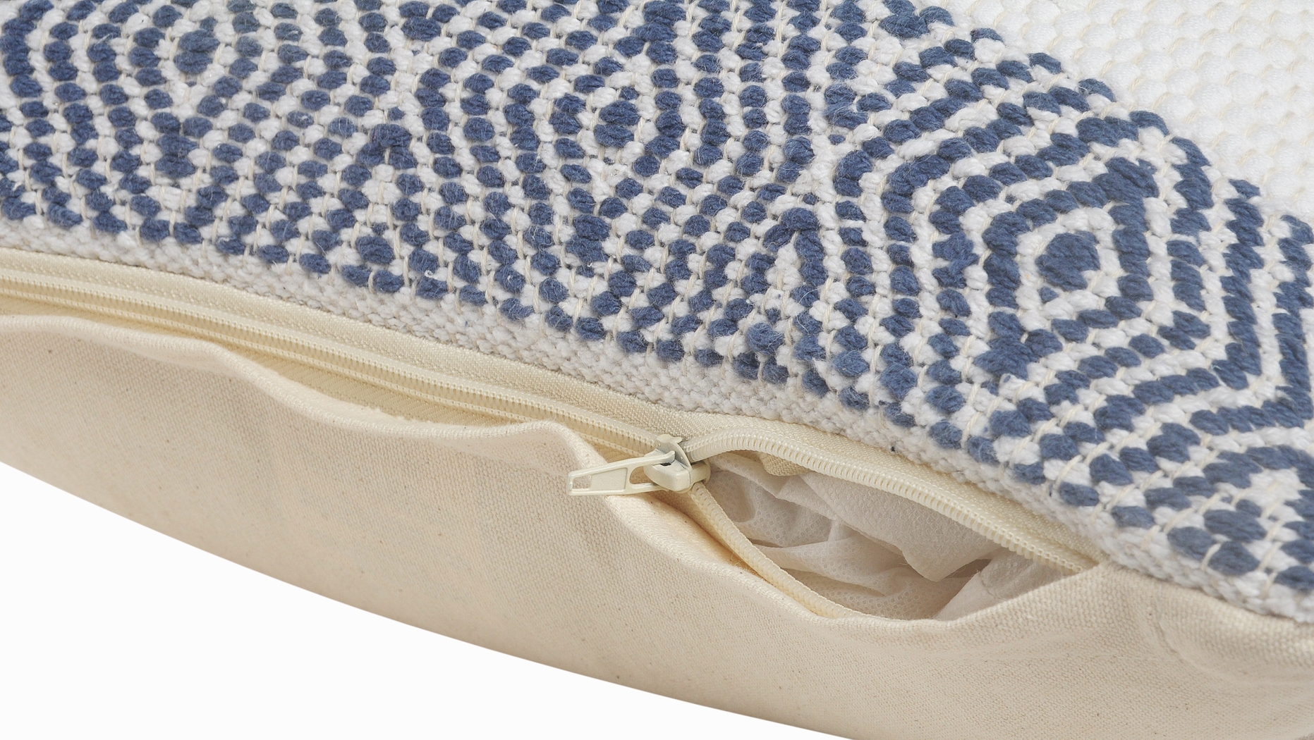 Arlona Blue Throw Pillow - Thumbnail - Image 8