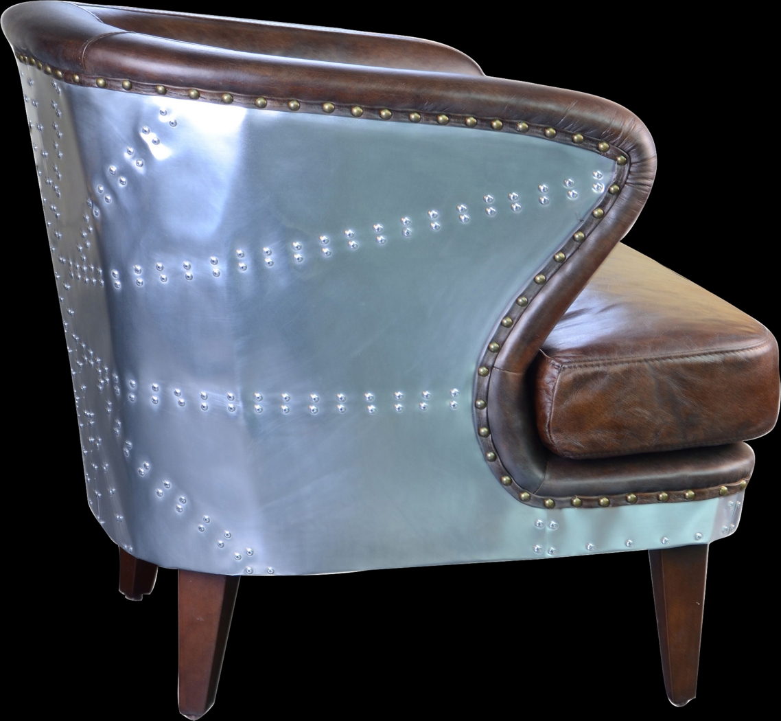 Arly Brown Accent Chair - Thumbnail - Image 2