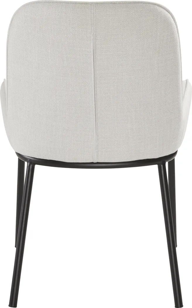 Armagh Gray Arm Chair, Set of 2 - Thumbnail - Image 5