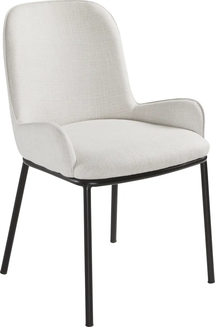 Armagh Gray Arm Chair, Set of 2 - Thumbnail - Image 1