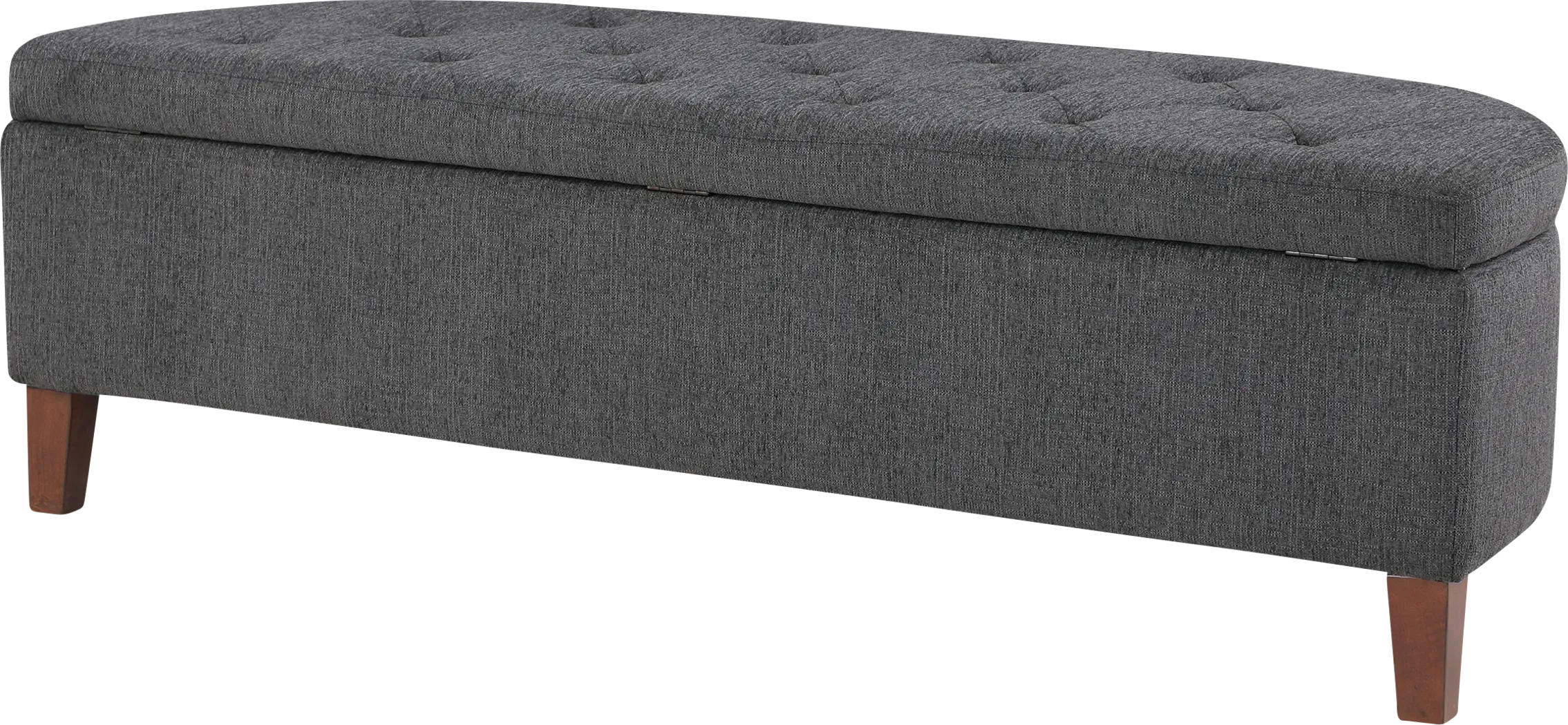 Armanix Charcoal Storage Bench - Thumbnail - Image 3
