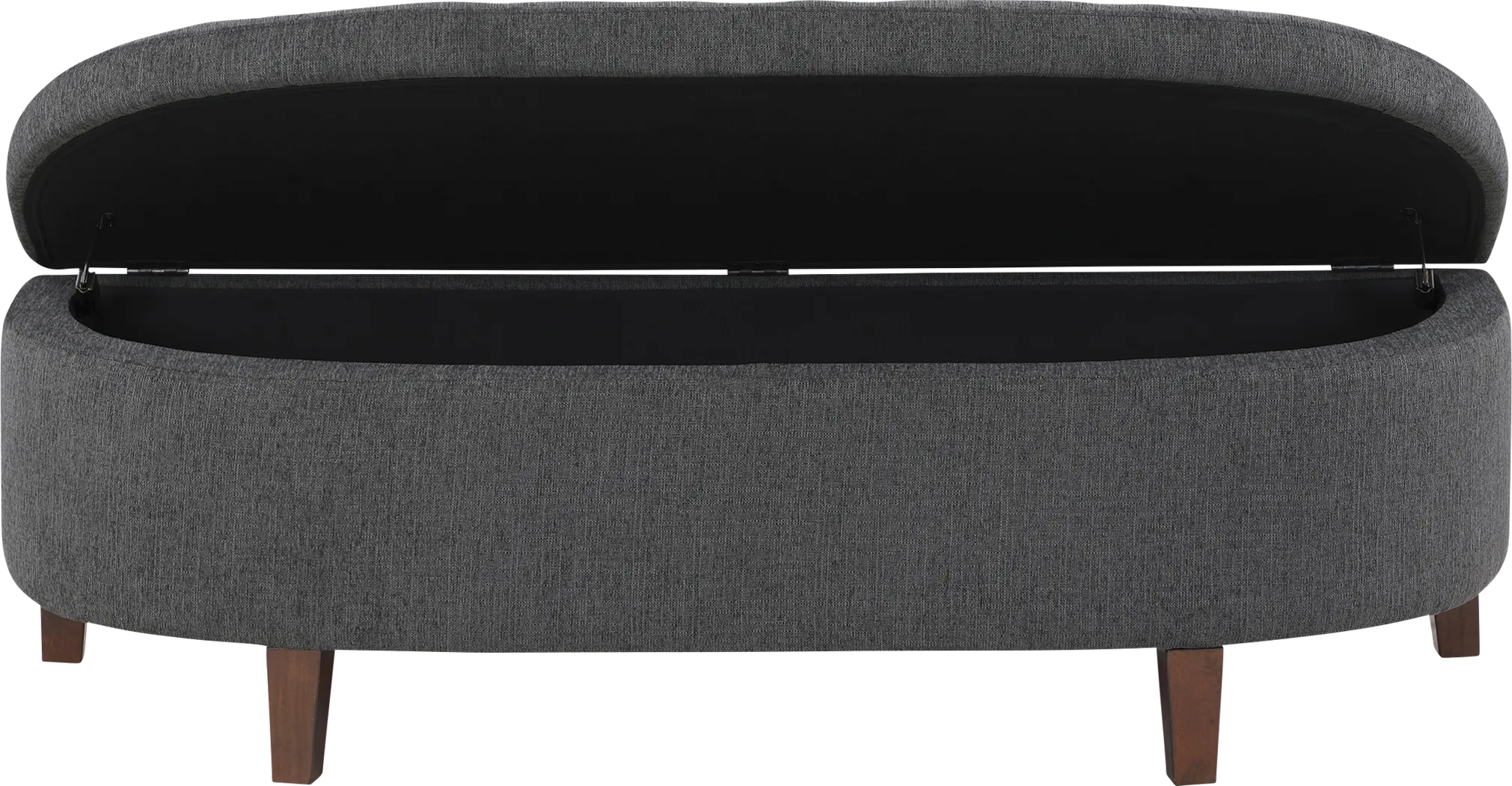 Armanix Charcoal Storage Bench - Thumbnail - Image 4