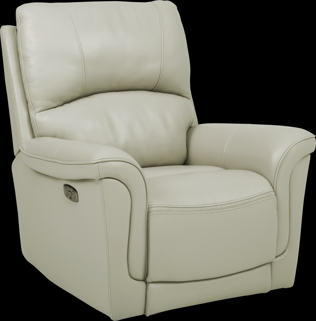 Armano Stone Triple Power Leather Recliner - Thumbnail - Image 3