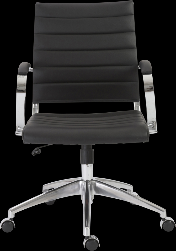 Armentor Black Office Chair - Thumbnail - Image 3