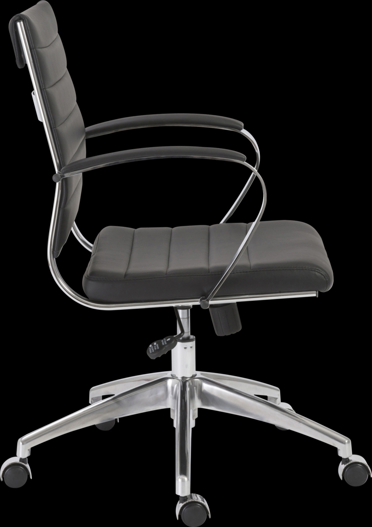 Armentor Black Office Chair - Thumbnail - Image 4