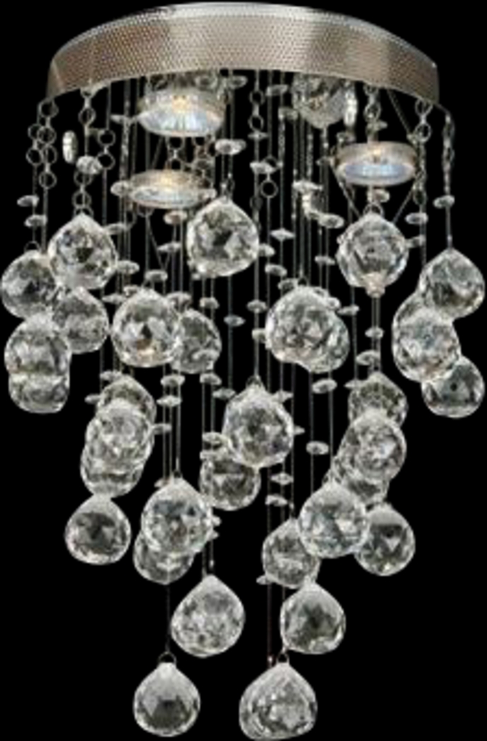 Arminta Bay Clear Chandelier - Thumbnail - Image 1