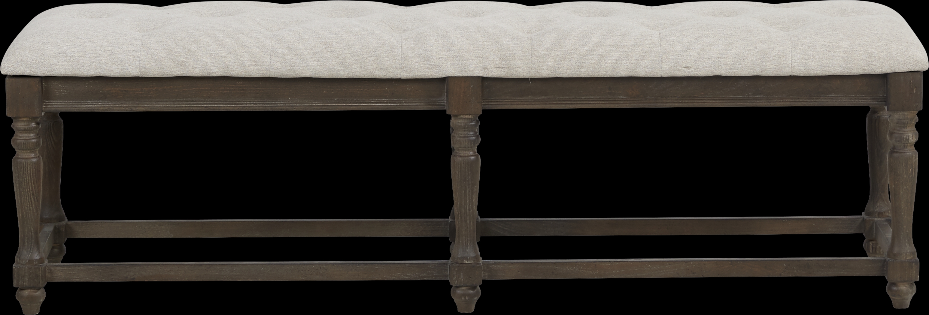 Armitage Dark Brown Bench - Thumbnail - Image 1