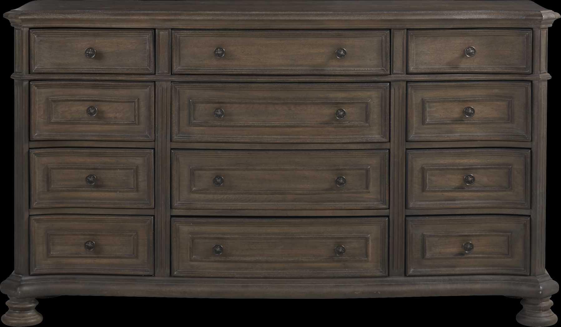 Armitage Dark Brown 5 Pc Queen Upholstered Bedroom - Thumbnail - Image 8