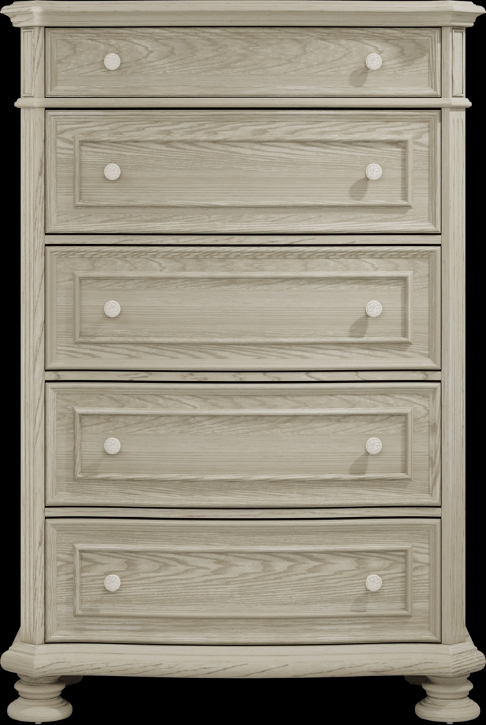 Armitage Off-White 8 Pc King Upholstered Bedroom - Thumbnail - Image 8