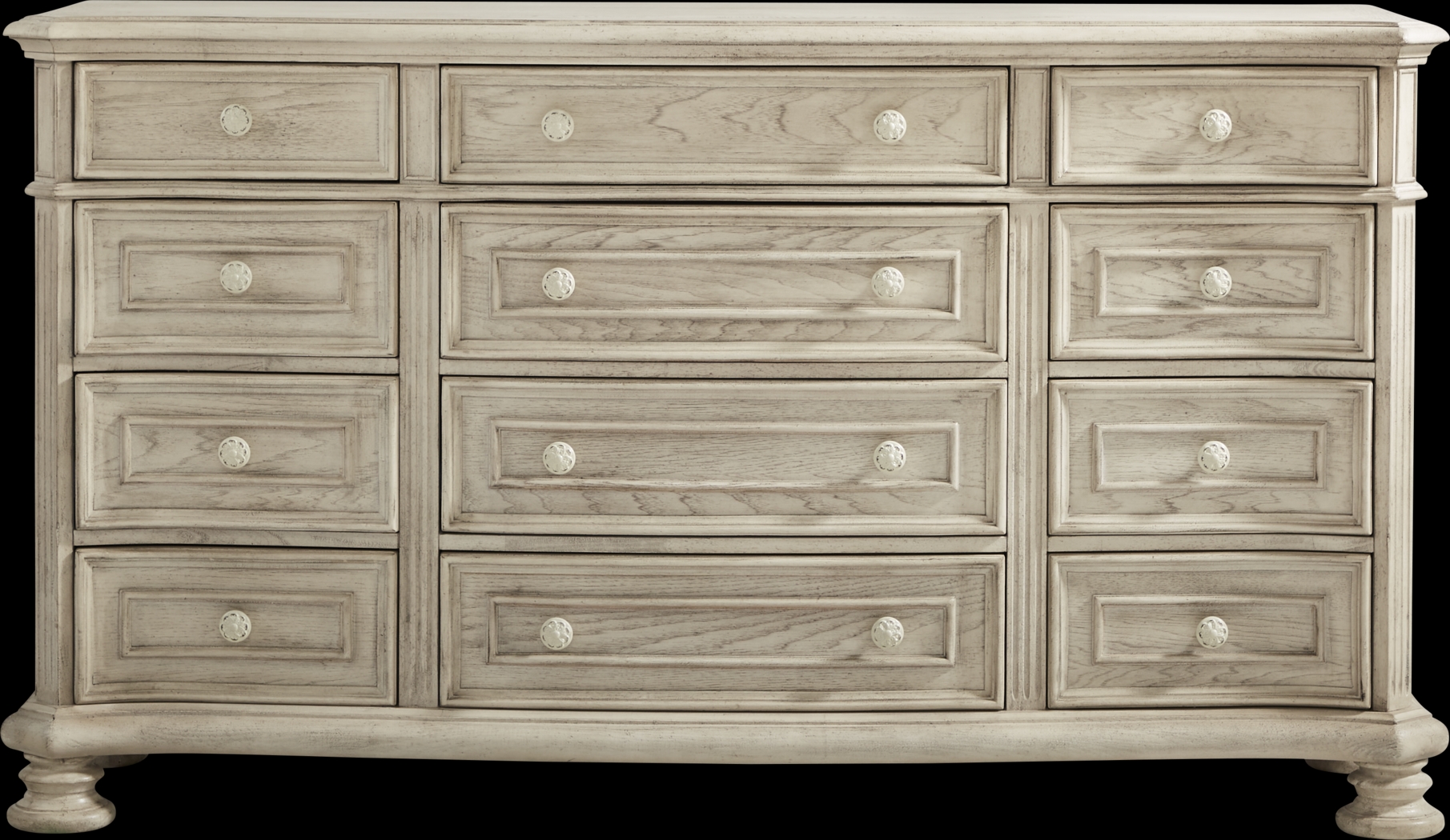 Armitage Off-White 5 Pc King Upholstered Bedroom - Thumbnail - Image 6