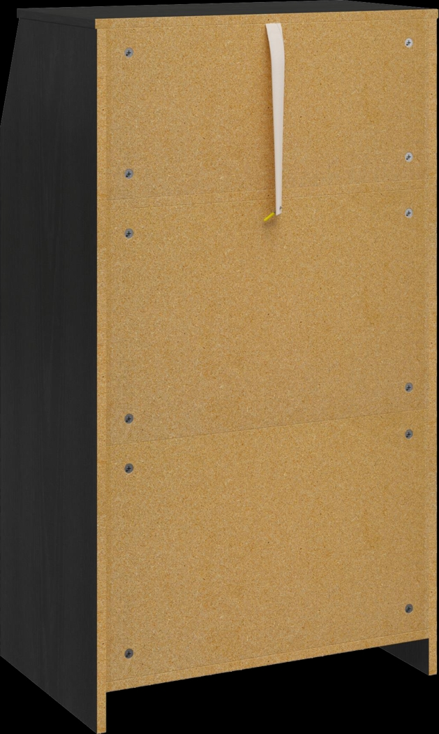 Armorel Black Accent Cabinet - Thumbnail - Image 9