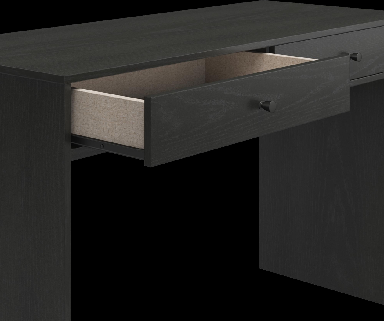 Armorel Black Desk - Thumbnail - Image 10