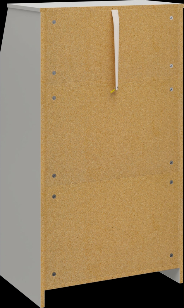 Armorel White Accent Cabinet - Thumbnail - Image 8