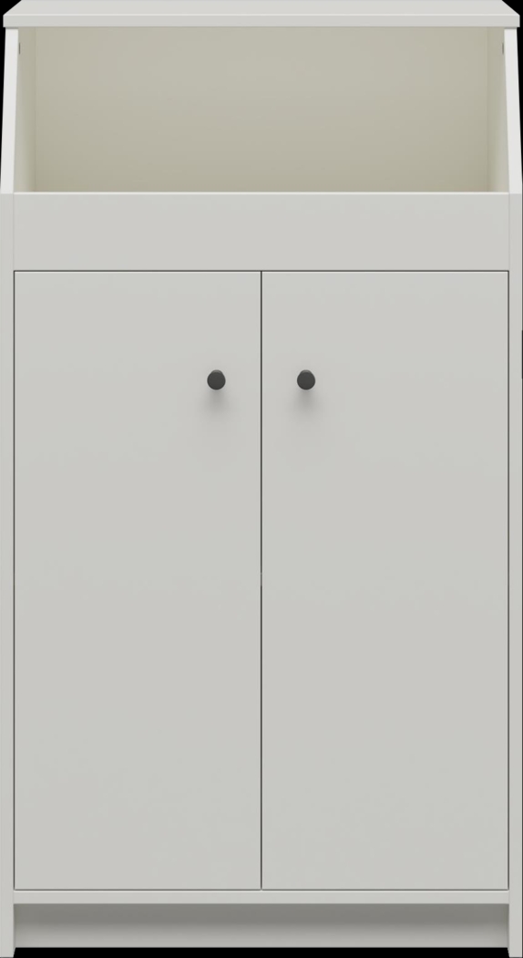 Armorel White Accent Cabinet - Thumbnail - Image 1